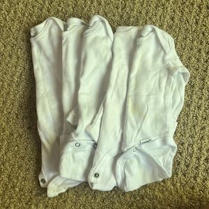 Newborn long sleeve onesies